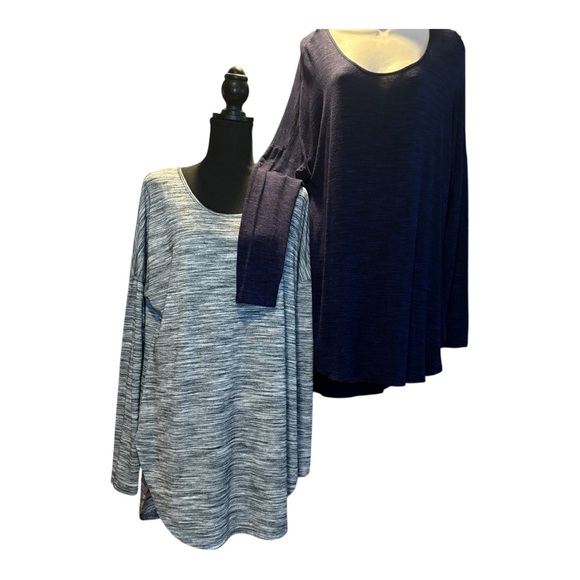 Apt. 9 Tops - Lot of 2 | Long stretchy tunic | Apt 9 | L |